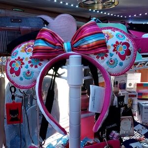 Disney Hispanic Heritage Minnie Mouse Ears Headband with Bow